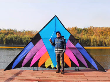 5m Giant Blue Rider Delta Kite